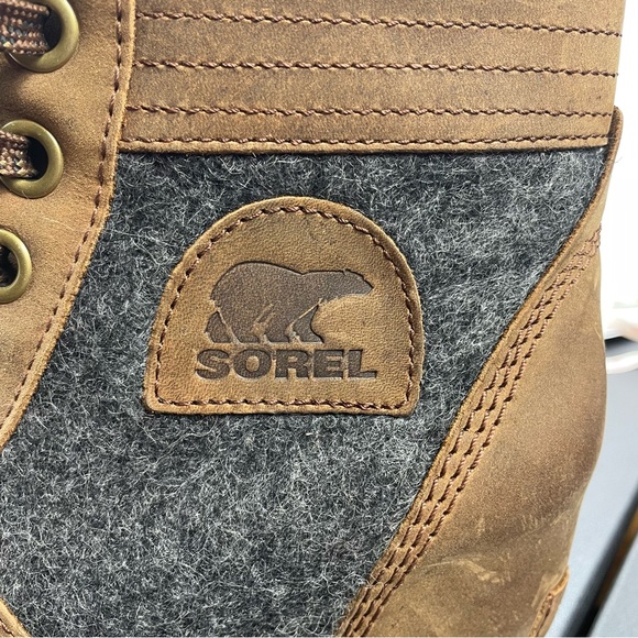 Sorel Lexie Wedge Boot Waterproof Winter Heel Sz 8 - Picture 10 of 11